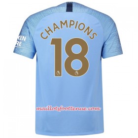 Maillot/Tenue Manchester City Champions 18 Domicile 2018/2019